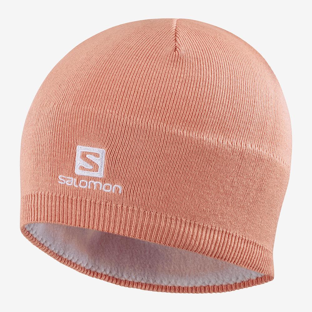 SALOMON RS WARM Philippines - Men's Hats - Pink | 893042-KNB